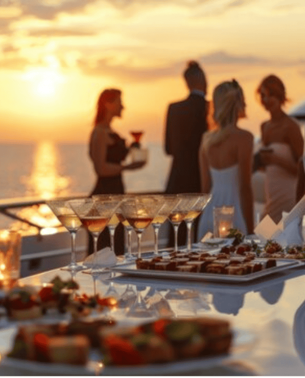 Kiralık Teknede Alkollü Organizasyon